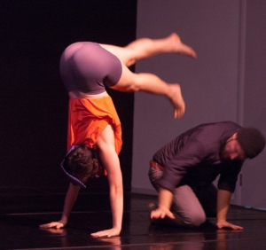 Photo by Craig Harris, Dancers Gina Hoch-Stall and Adams Berzins